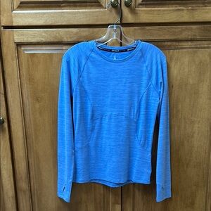 Spyder Women's Long Sleeve Blue Tee